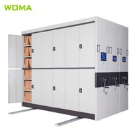 Kütüphane Hastane Kullanılan Elektrikli Arşiv Mobil Raflar